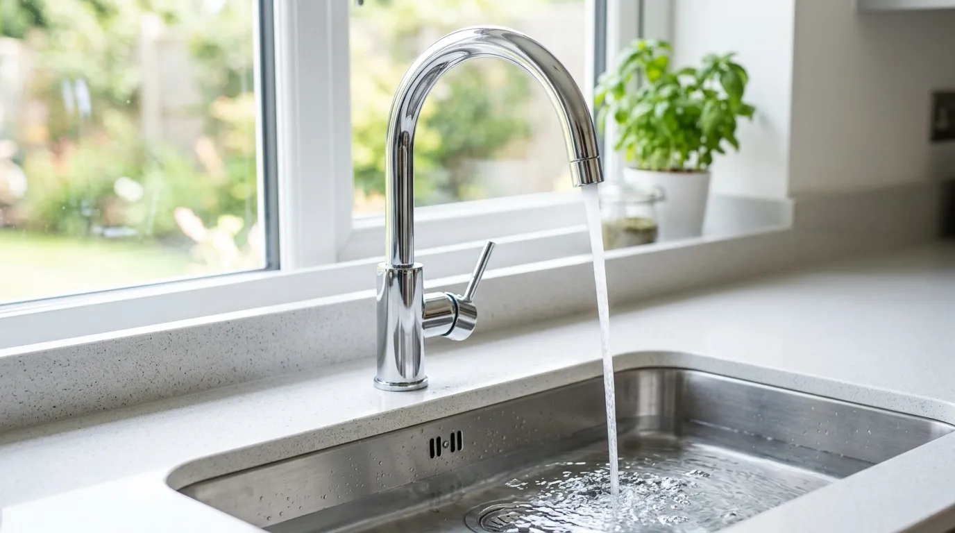 Local Plumbing Master Pros same day plumber fixing a faucet in Harbor Hills, NY